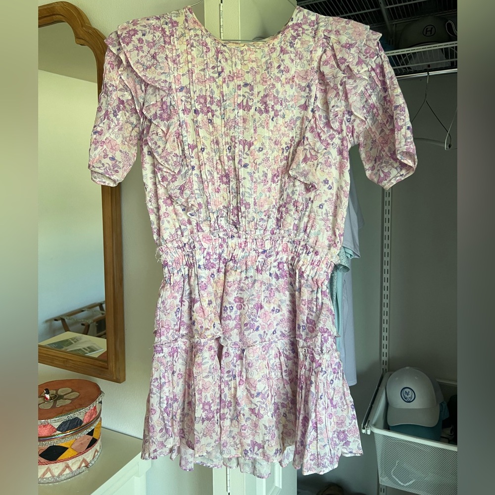 LoveShackFancy Natasha Floral Dress